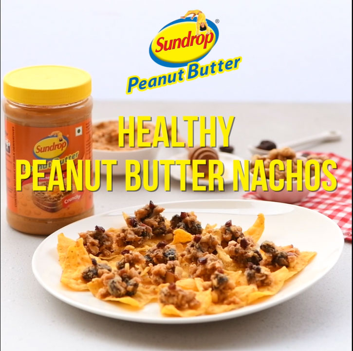 Healthy Peanut Butter Nachos